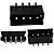 Conector Wafer Horizontal 4 Pinos Passo 2.54mm (50320-0040N-001) - Imagem 1