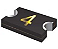 Fusível Polyswitch PTC 1.1A 6V SMD SMT - Imagem 1