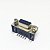 Conector Serial DB9 Macho 9 Vias 90° para Solda em Placa - Imagem 1