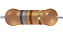 100x Resistor 680 Ohms 1/4 Watt Axial Tolerância 5% CR25 - Imagem 1
