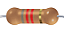 100x Resistor 8,2K Ohms 1/4 Watt Axial Tolerância 5% CR25 - Imagem 1