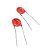 Capacitor de Disco Cerâmico 1nF 3KV Radial - Imagem 1