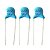 Capacitor Cerâmico Disco 2,2nF 1KV Passo 5mm - Imagem 1