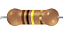 100x Resistor 100K Ohms 1/4W CR25 5% - Imagem 1