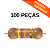 100x Resistores 47K Ohms 1/8W Axial - Imagem 1