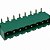 Conector Terminal Block 8 Vias 5.08mm Verde - Imagem 2