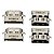 Conector Receptáculo HDMI 19 Contatos Fêmea HM311N-191B-4155-086 - Imagem 1