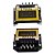 Conector Ethernet RJ45 8P8C 90º Fêmea para PCI DFTJ08FR338 - Imagem 1