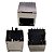 RJ45 Fêmea Vertical 8 Pinos com Transformador de Rede Gigabit - Imagem 1