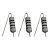 Resistor Fixo 100Ω 2W Axial com Terminais Pré-Formados 5% - Imagem 1