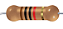 Resistor 10K 1W 5% PTH Terminal Axial - Imagem 1