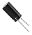 Capacitor Alumínio Eletrolítico 100µF 16V Radial Chong - Imagem 1