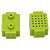 Placa Protoboard Mini 25 Contatos Verde sem Solda - Imagem 1