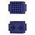 Placa Protoboard Compacta 25 Contatos Azul sem Solda - Imagem 1