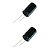 Capacitor 1.000uF 6.3V Eletrolítico 105°C 8x15mm SJ006M1000B3F-0815 - Imagem 1