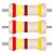 Resistor Eletrônico 240R 1/4W Axial CR25 – 100 Peças - Imagem 1