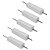 Resistor 2K7 Ohms 10W Porcelana Axial Horizontal Tolerância 10% - Imagem 1