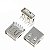 USB Tipo A Fêmea PCI 90° PTH Conector para Placa YH-USB01A - Imagem 2