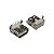 USB Tipo A Fêmea PCI 90° PTH Conector para Placa YH-USB01A - Imagem 3