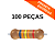 100x Resistor 634KΩ Precisão 1% 0,25W Axial MR25 - Imagem 1