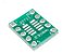 Placa Conversora SOT-23 MSOP-10 SOP-10 para DIP Universal 1x1,3cm - Imagem 1