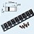 BZV55C33 Diodo Regulador Zener 33V 0,5W 500mW SOD-80 Mini MELF 5% - Imagem 2