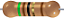 Resistor 51R Metal Filme 1/2W 1% Terminal Axial - Imagem 1