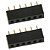 Barra Fêmea 6 Pinos 2,00mm 180 Graus DS1026-01-1x6S8BV - Imagem 1