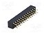 Barra Fêmea Dupla 2x13 26 Pinos 2,00mm DS1026-05-2x13S8BV - Imagem 5