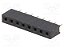Barra Fêmea 8 Pinos 2,00mm 180 Graus DS1026-01-1x8S8BV - Imagem 1