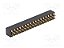 Barra Fêmea Dupla 34 Pinos 2x17 Passo 2,00mm DS1026-05-2x17S8BV - Imagem 4