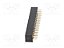 Barra Fêmea Dupla 34 Pinos 2x17 Passo 2,00mm DS1026-05-2x17S8BV - Imagem 3