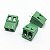 Conector Terminal KF128 2 Polos Passo 5,0mm Verde para Placa PCI - Imagem 2