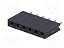 Barra de Pinos Fêmea 1x6 Vias 2,54mm 180° para PCB - Imagem 1