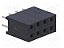 Barra de Pinos Fêmea 2x4 Vias Passo 2,54mm DS1023-2×4S21 para PCB - Imagem 5
