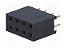 Barra de Pinos Fêmea 2x4 Vias Passo 2,54mm DS1023-2×4S21 para PCB - Imagem 1