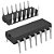 LM723CN Regulador Linear de Precisão DIP-14 PTH Original - Imagem 1