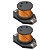 Indutor SMD Blindado 100uH 1.2A CTDO3340PF-104 20% 12.95x9.4mm - Imagem 1