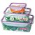 Jogo de 3 Potes Plásticos para Alimentos Sanremo 330mL, 1,24L e 2,5L - Imagem 1
