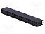 Barra Fêmea 2x20 Pinos 2,54mm 180° para PCB - Imagem 1