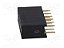 Barra Fêmea 2x6 Pinos 2,54mm 180° para PCB - Imagem 3