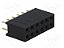 Barra Fêmea 2x6 Pinos 2,54mm 180° para PCB - Imagem 2