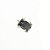 Conector DC Jack SMD 6 Terminais 90 Graus 3,6mm Preto 2DC2008-001111 - Imagem 2