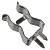 Suporte para Fusível de Vidro 5x20mm com Terminal Garra em Latão 2 Pinos - Imagem 1