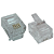 Conector RJ11 6P4C Modular Jack 6 Vias Para Linha Telefônica - Imagem 1