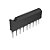 Circuito Integrado BA6956AN Controlador de Motor DC Brushed 1A SIP-9 - Imagem 1