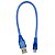 Cabo de Dados e Alimentação USB Tipo-A para Micro USB Arduino 28cm - Imagem 1