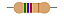 100x Resistor Axial 5K6 Ohms ±5% 0,25W (1/4W) CR25 - Imagem 1