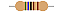 100x Resistor Axial 5K6 Ohms ±1% 0,25W (1/4W) CR25 - Imagem 1