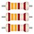 100x Resistor Axial 1K33 Ohms ±1% 0,5W (1/2W) CR25 - Imagem 1